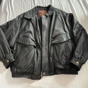 Global Identity Vintage Leather Jacket